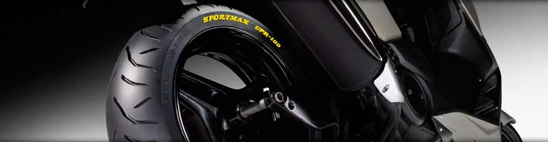 Fotos Dunlop Sportmax GPR-100 para Yamaha T-Max