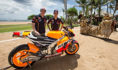 Fotos Presentación Honda Repsol Team MotoGP en Bali (vídeo)