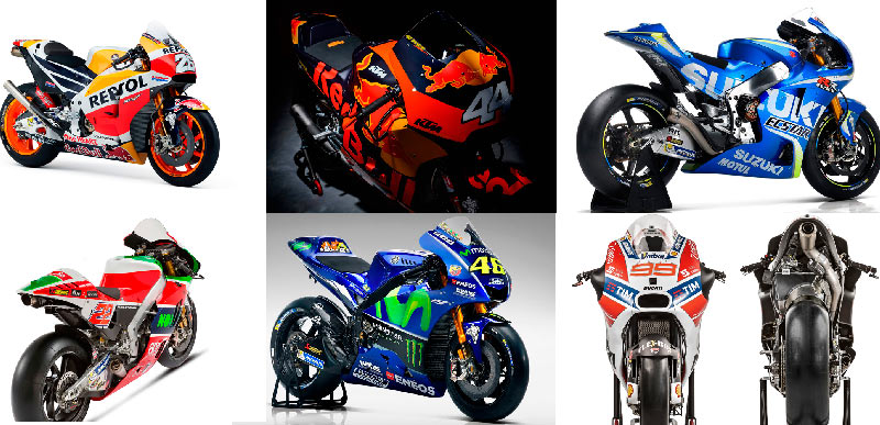 Fotos Las motos de MotoGP 2017 al detalle