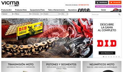 Fotos Vicma, el gigante español del recambio, presenta su tienda on-line