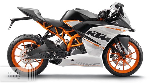ktm rc 390 lateral