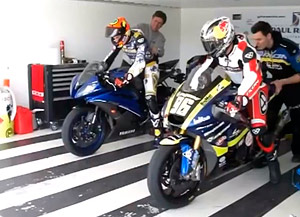 Fotos Sebastien Loeb prueba una Moto2 (VIDEO)