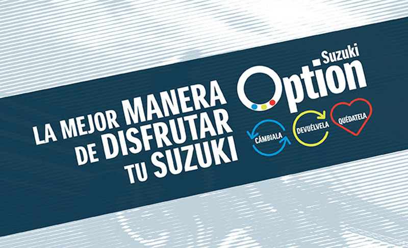"Suzuki Option": cámbiala, devuélvela o quédatela (image)
