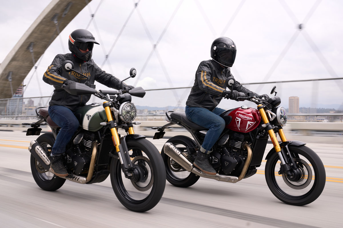 Fotos Triumph Speed y Scrambler 400: las más monas