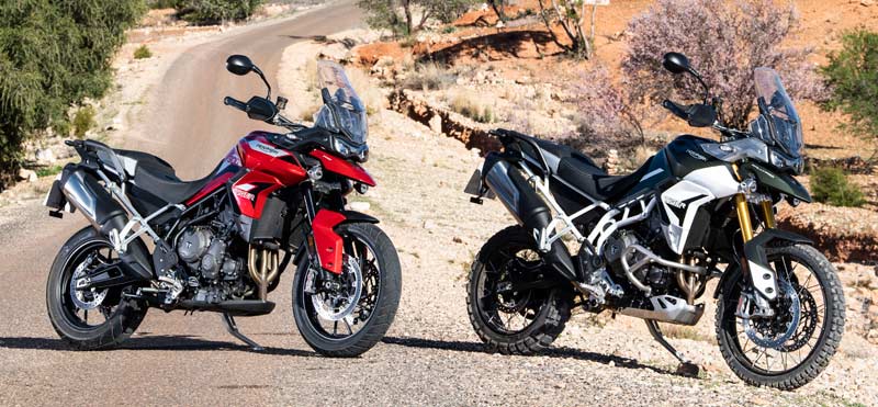 triumph tiger 900 gt rally estaticas prueba 2