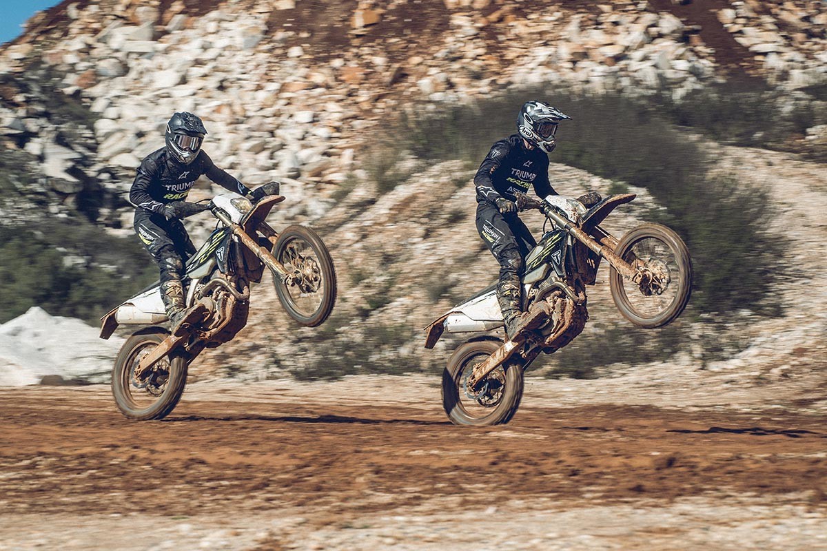 Fotos Triumph presenta sus bestias de enduro, las nuevas TF 250-E y TF 450-E