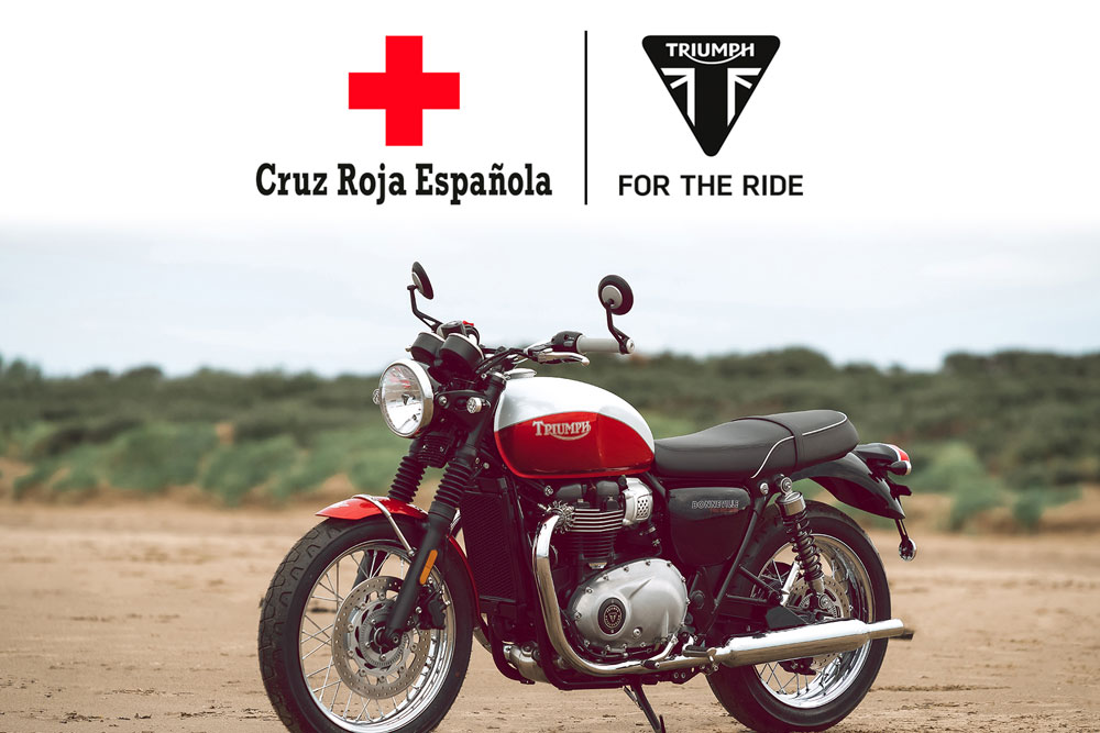 Fotos Triumph apoya la lucha contra el Covid-19