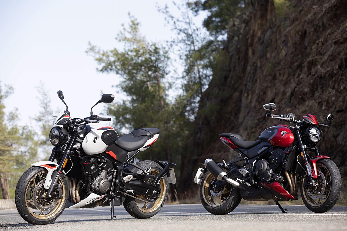 Fotos Triumph Trident Week: matrícula gratis en toda la gama
