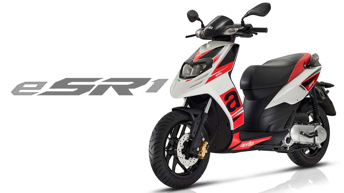 Aprilia eSR1: el scooter deportivo se pasa a las cero emisiones (image)