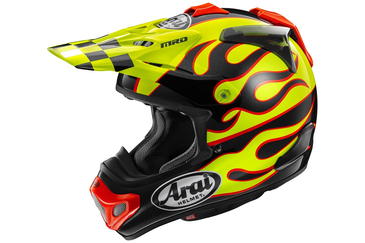 arai MX V EVO flame noticia 2