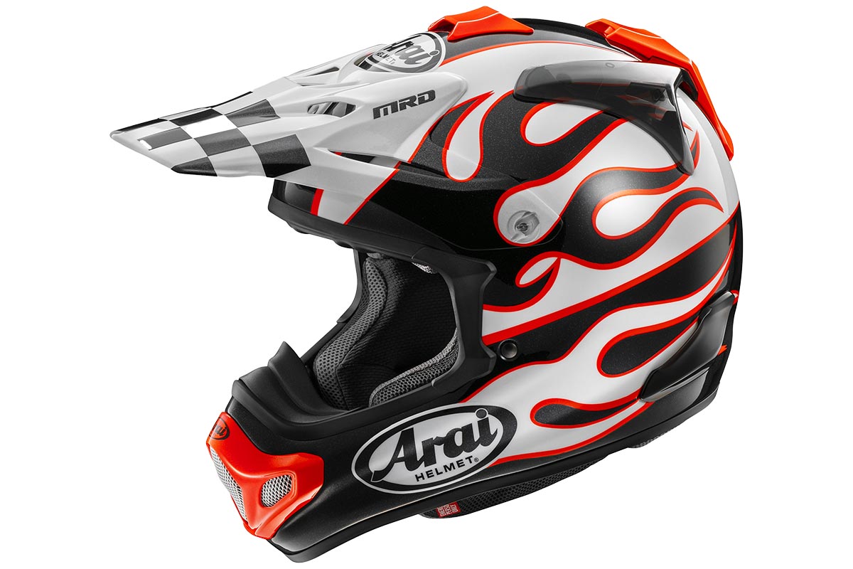 arai MX V EVO flame noticia 3