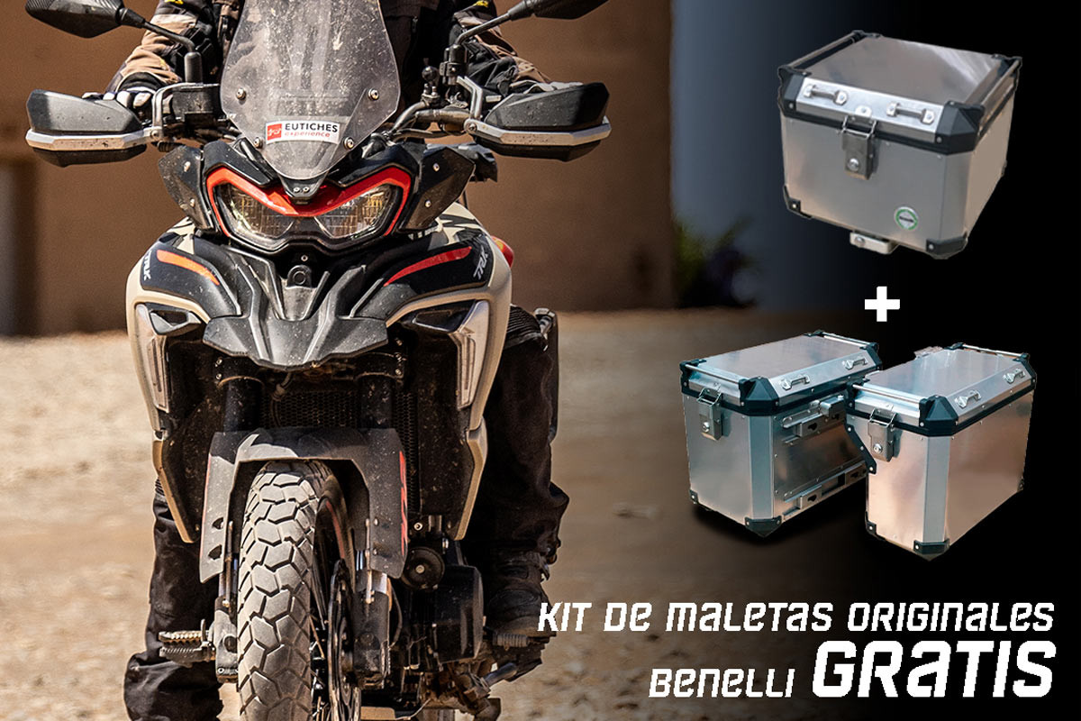 Fotos Maletas gratis con la Benelli TRK 702