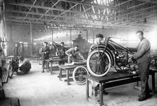 bmw boxer r32 production