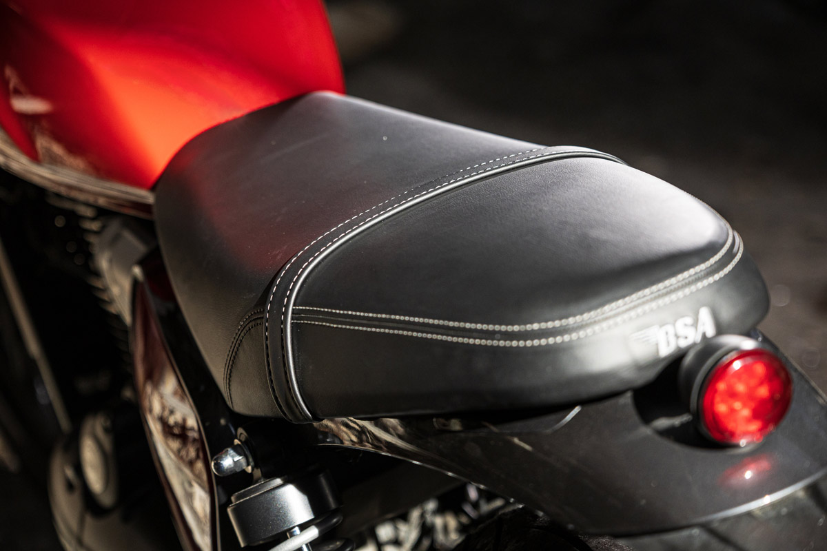 bsa bantam 350 2025 prueba asiento