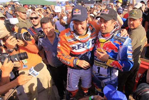 marc coma cyril despres dakar 2009