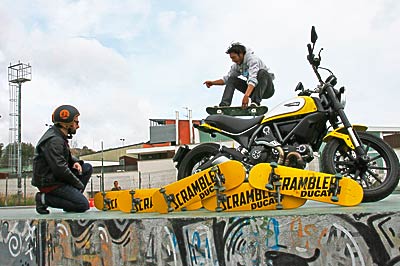 La Scrambler es una Ducati de inspiración 