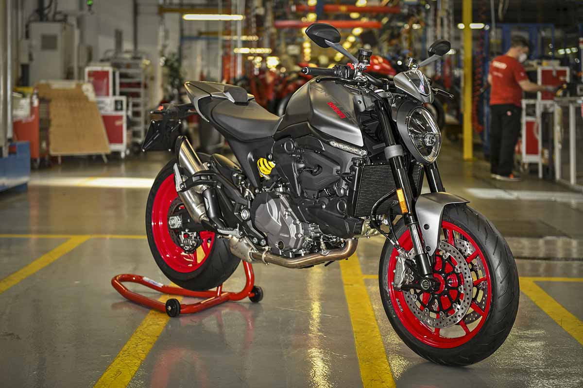 La nueva Ducati Monster 2021 entra en producción (image)
