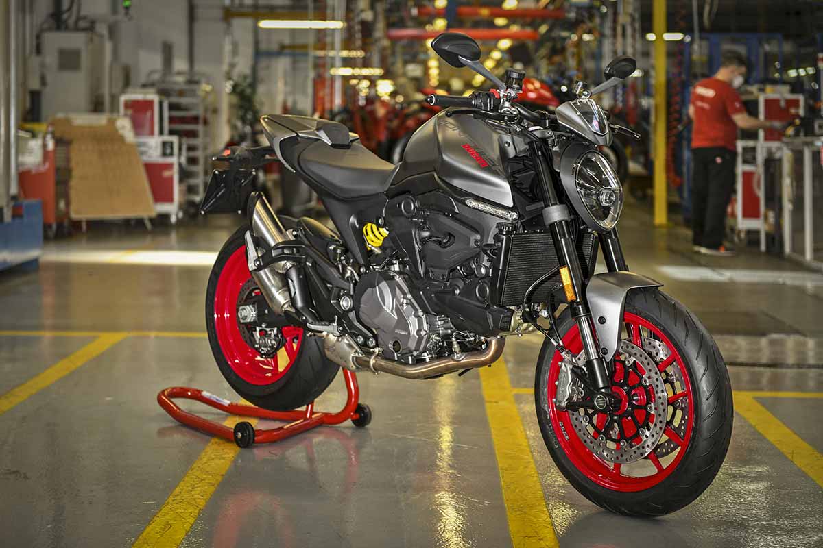 Fotos La nueva Ducati Monster 2021 entra en producción