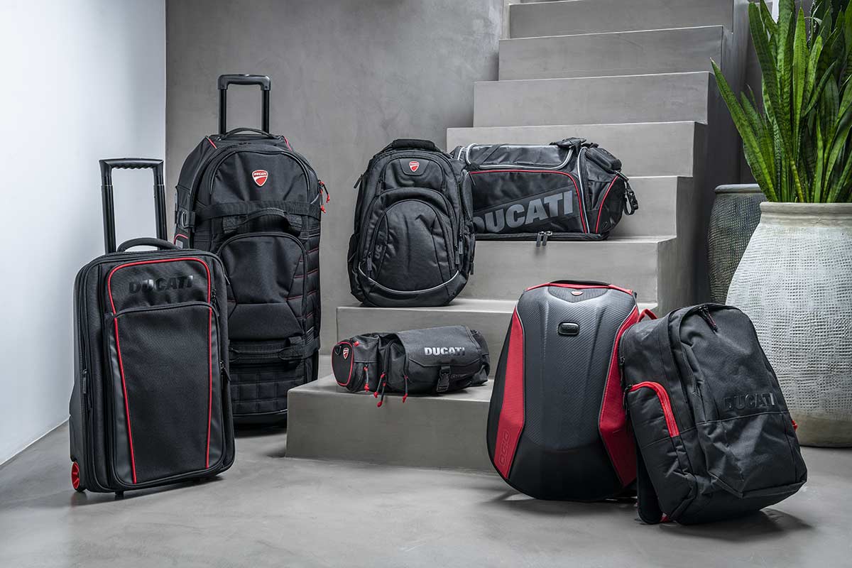Ducati Redline: trolleys y bolsas de equipaje (image)