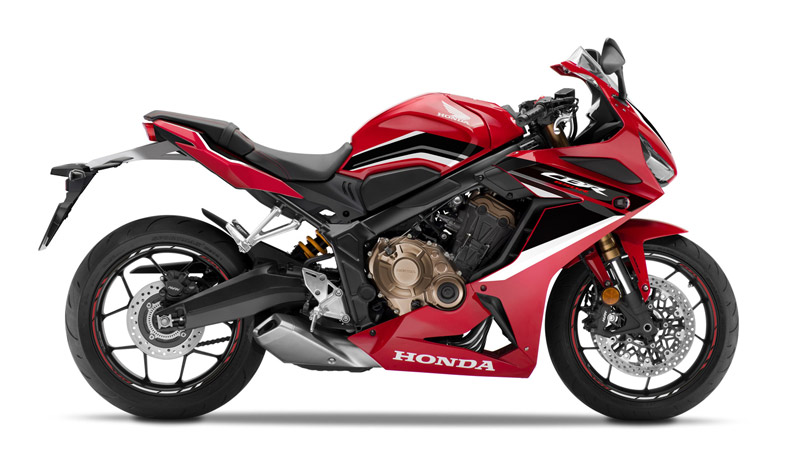 honda cbr650r 2021 estudio rojo