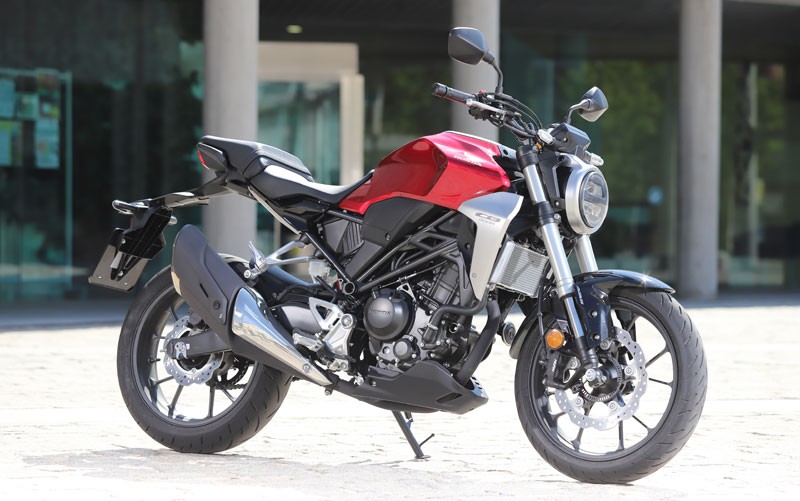 honda cb300r 2018 prueba perfil