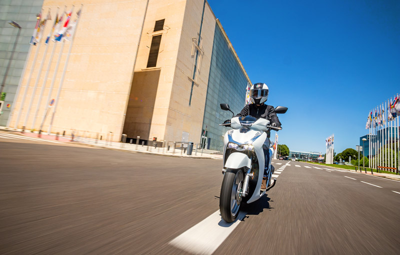 honda sh125i scoopy 2020 prueba accion calle
