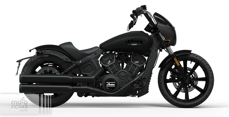 indian scout rogue 2022 estudio negro