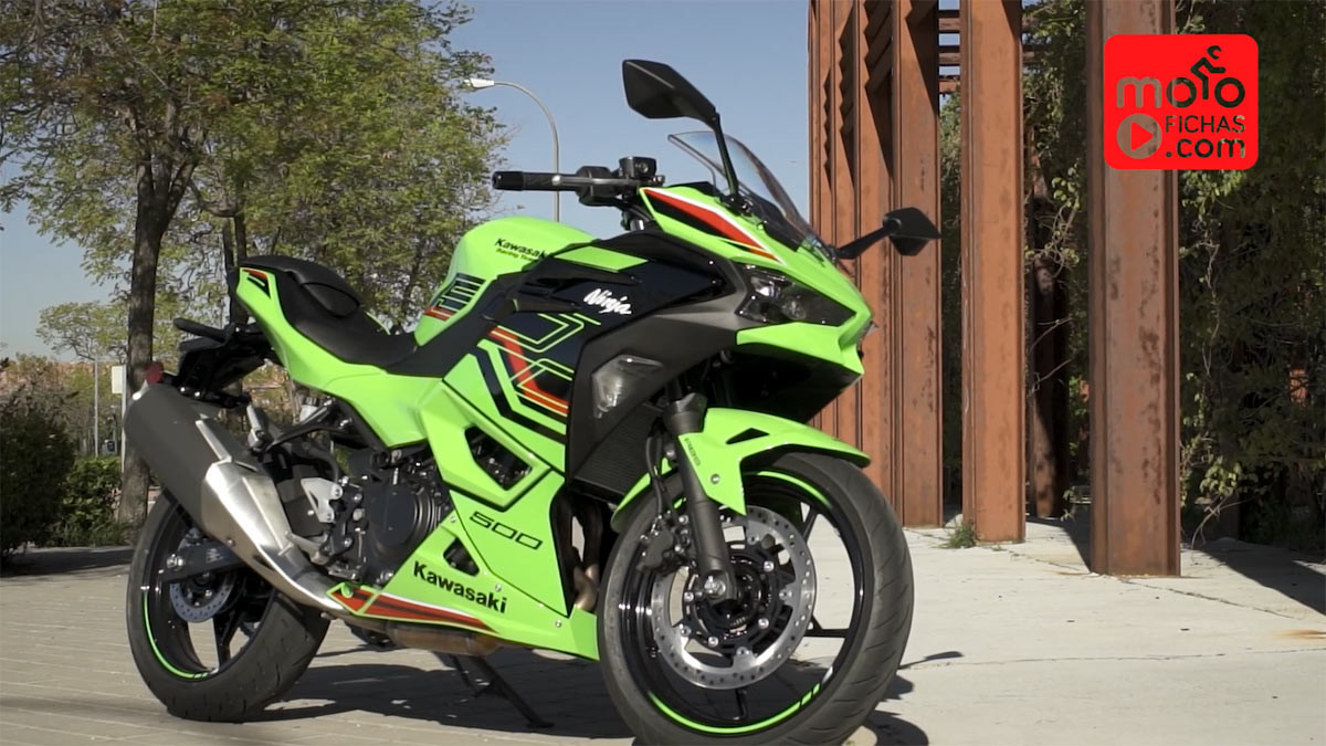 prueba kawasaki ninja 500 se video 1