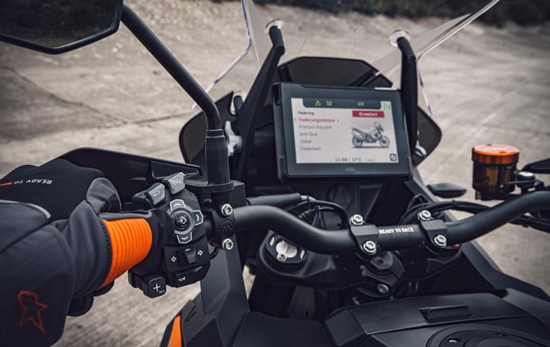 ktm 1290 super adventure s 2021 prueba tft