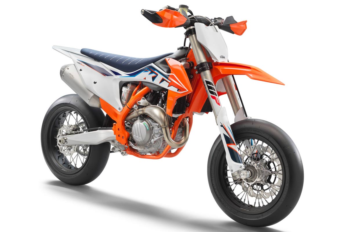 Fotos KTM 450 SMR 2022: ¡Más naranja!