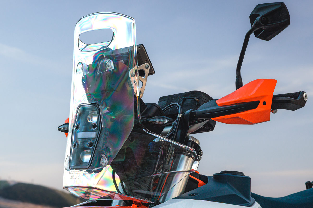 ktm 690 rally 2027 instrumentacion soporte