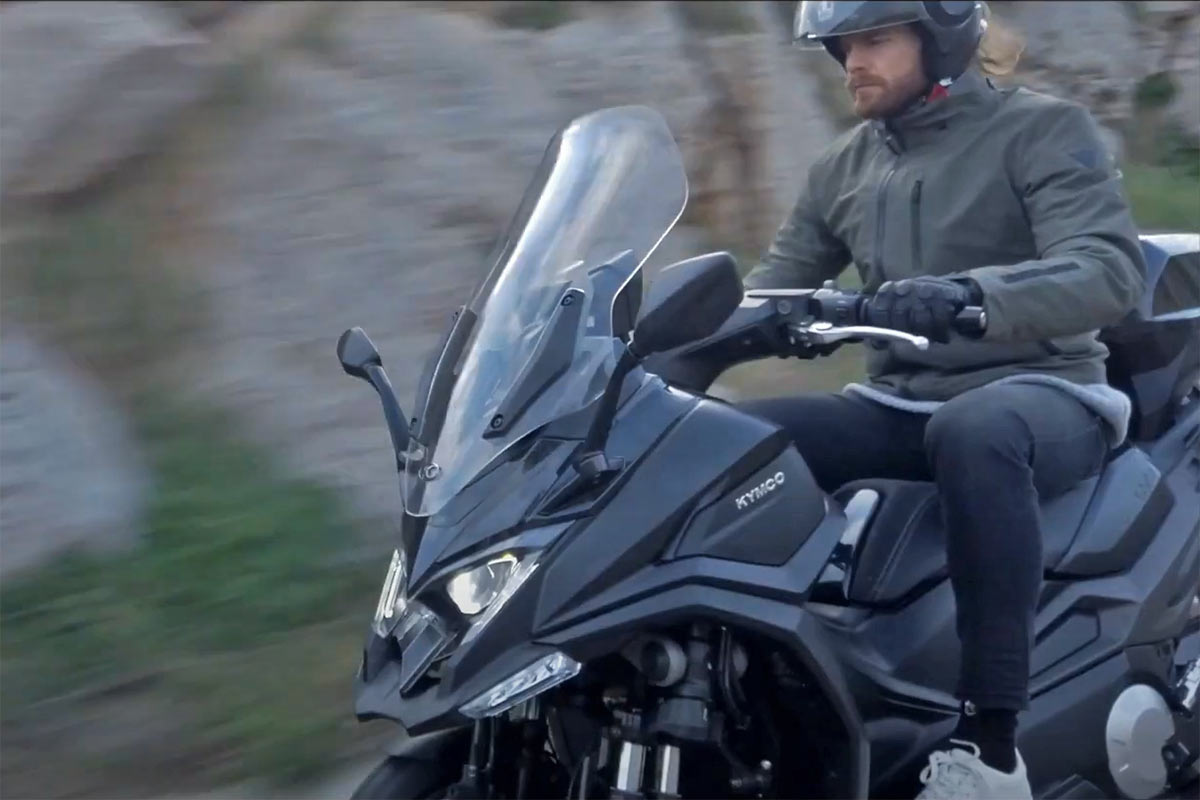Kymco CV3 2021: un scooter de tres ruedas dispuesto a todo (VIDEO) (image)