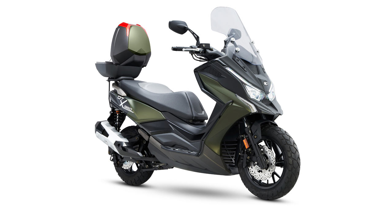 Fotos Precio y accesorios originales del nuevo Kymco DTX 125/350