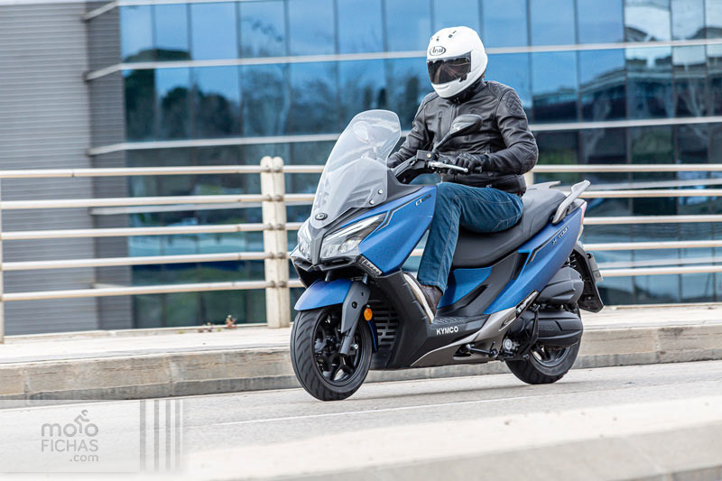 03 prueba kymco x town ct 125 2022 accion 3
