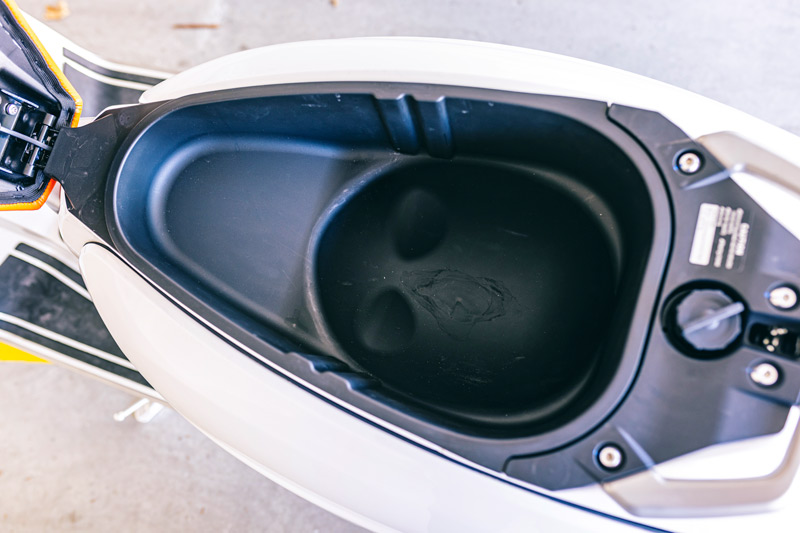 lambretta g350 2024 prueba hueco asiento