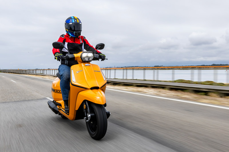 lambretta x300 2024 prueba carretera