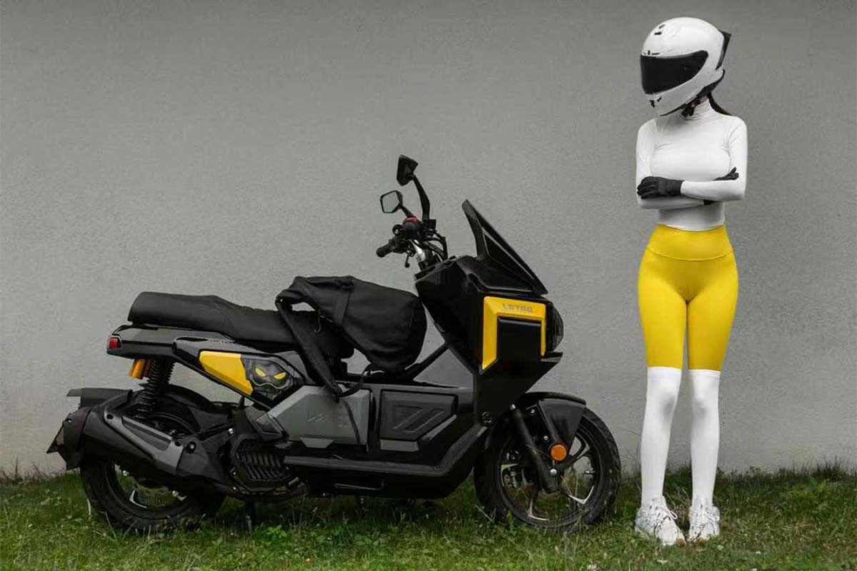 Fotos Letbe lanza su scooter cyberpunk, el Mecha 125 ABS