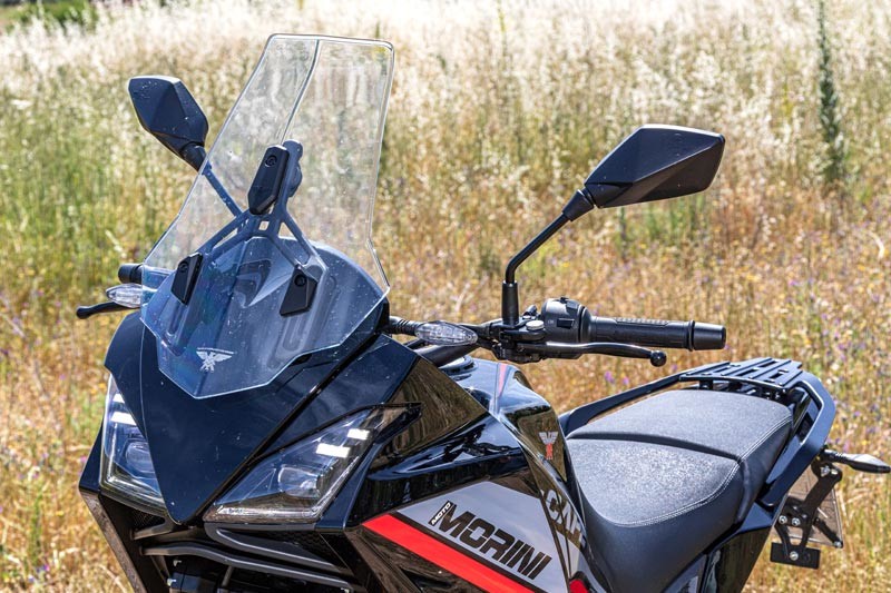 moto morini x cape 650 2023 prueba 3
