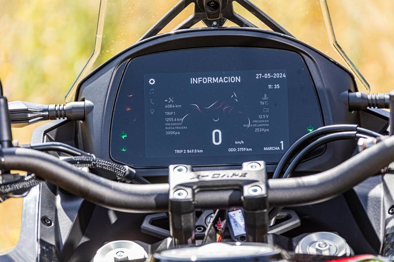 moto morini x cape 650 2023 prueba 7