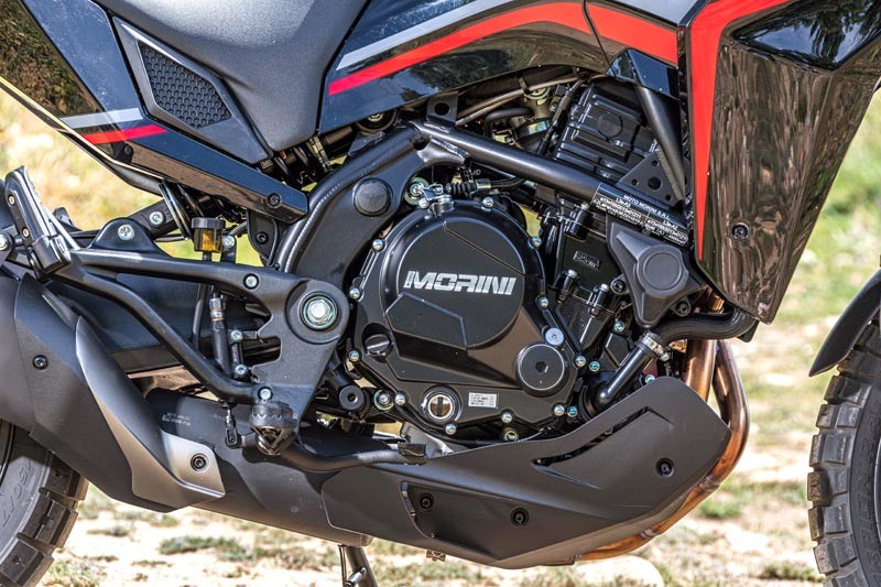 moto morini x cape 650 2023 prueba 8