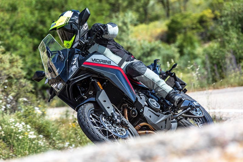 moto morini x cape 650 2023 prueba 9