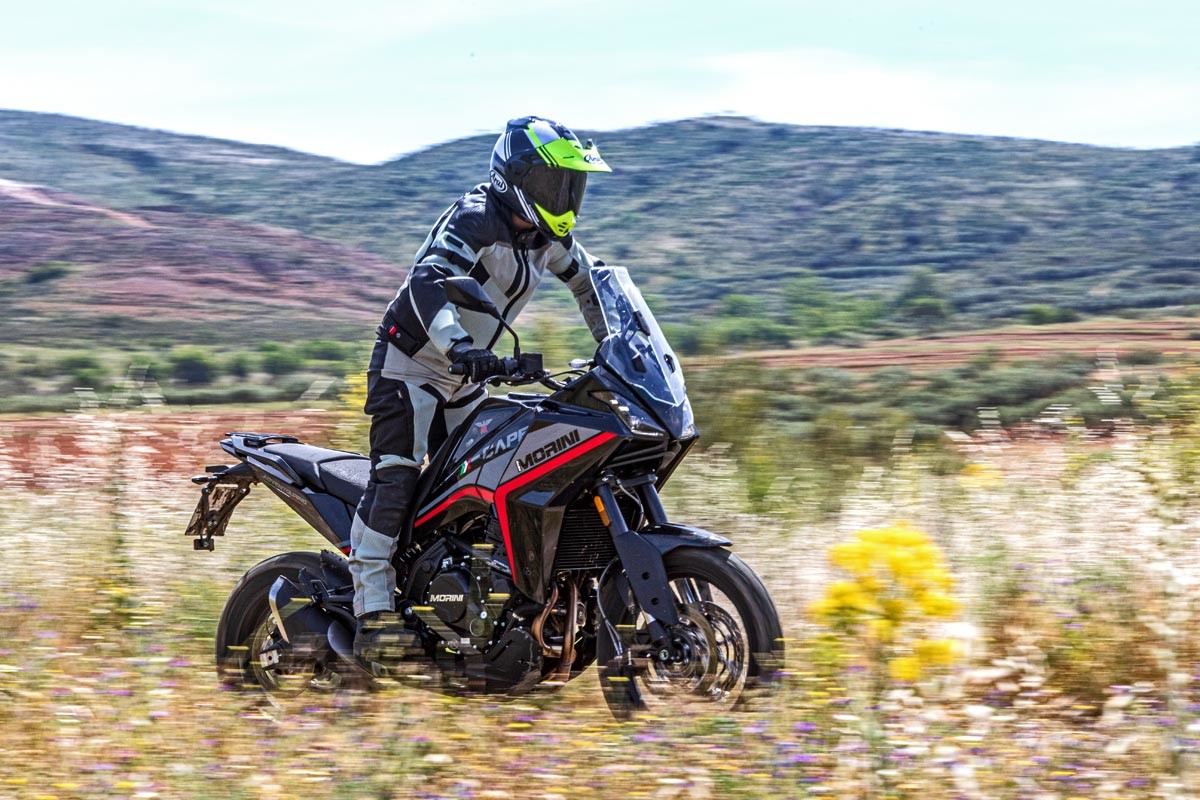 Fotos Prueba Moto Morini X-Cape