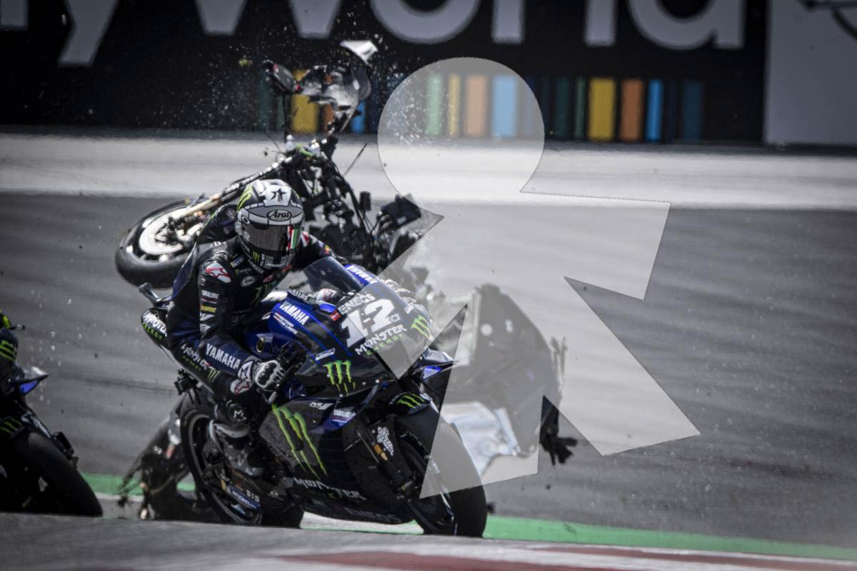 Fotos ¡PILLADOS! Dorna utilizó un software de FX en tiempo real para hacer más espectacular la temporada 2020