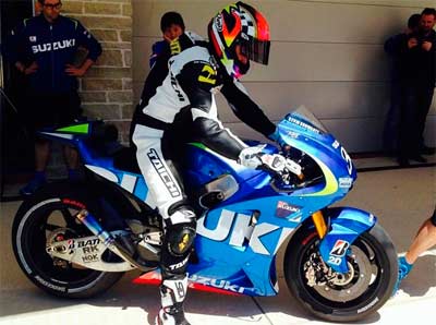 Fotos Kevin Schwantz sobre la Suzuki MotoGP: “es como pasar de una 500 a una 250”