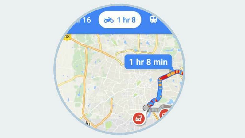 Fotos Google Maps va a incluir un modo moto en el cálculo de sus rutas