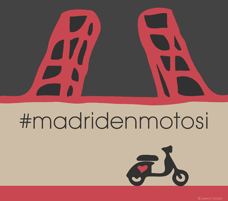 Fotos Todos los detalles de la manifestación por la moto en Madrid