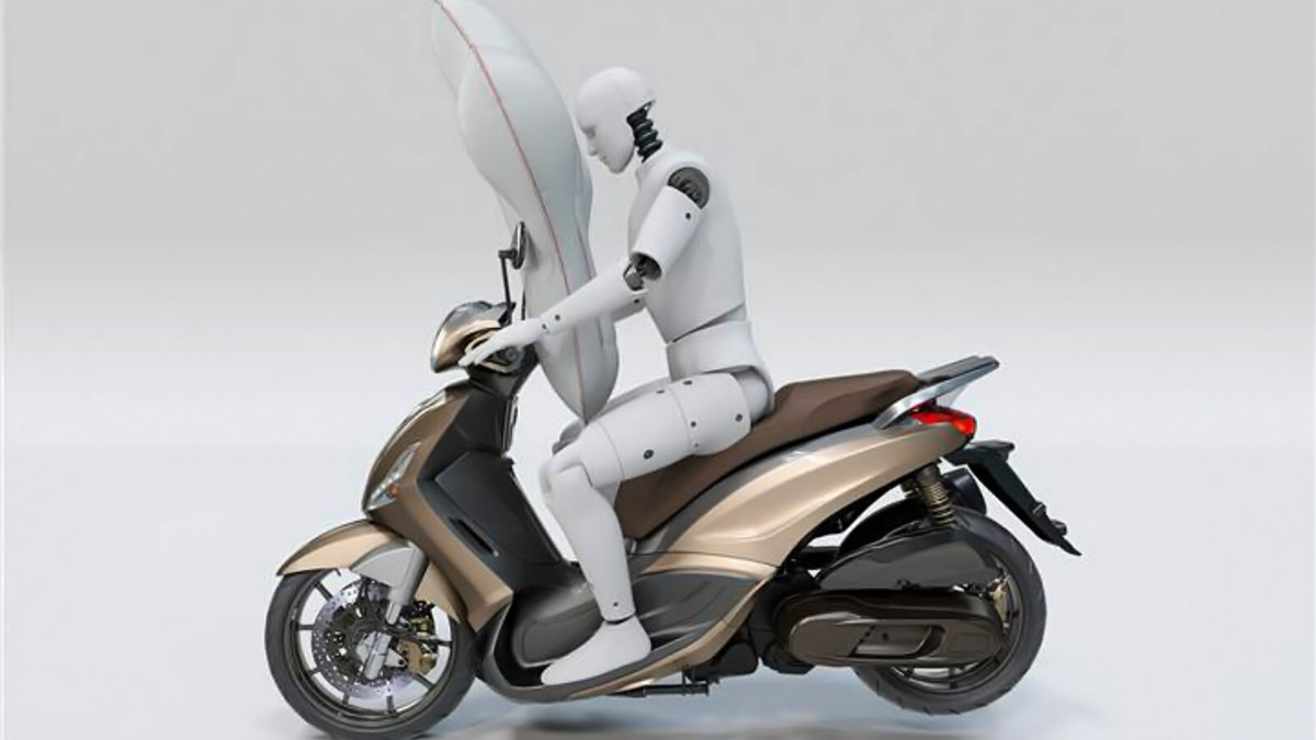 Fotos Grupo PIaggio y Autoliv fabricarán airbag para motos