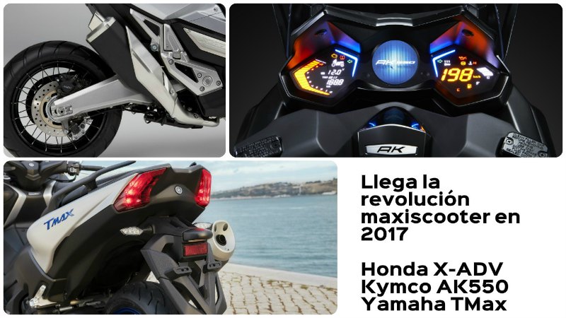 Fotos Honda X-ADV, Kymco AK550 y Yamaha TMax: los scooters que te harán soñar en 2017