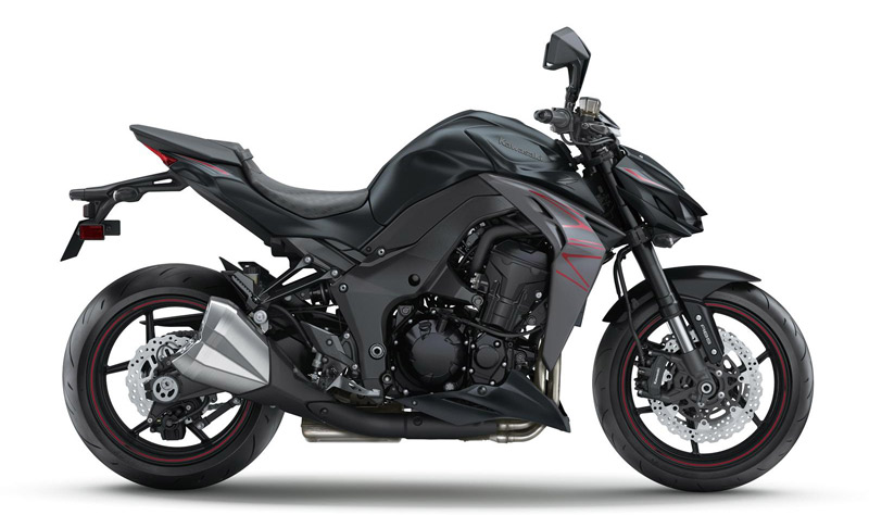 kawasaki z1000 2019 negro perfil