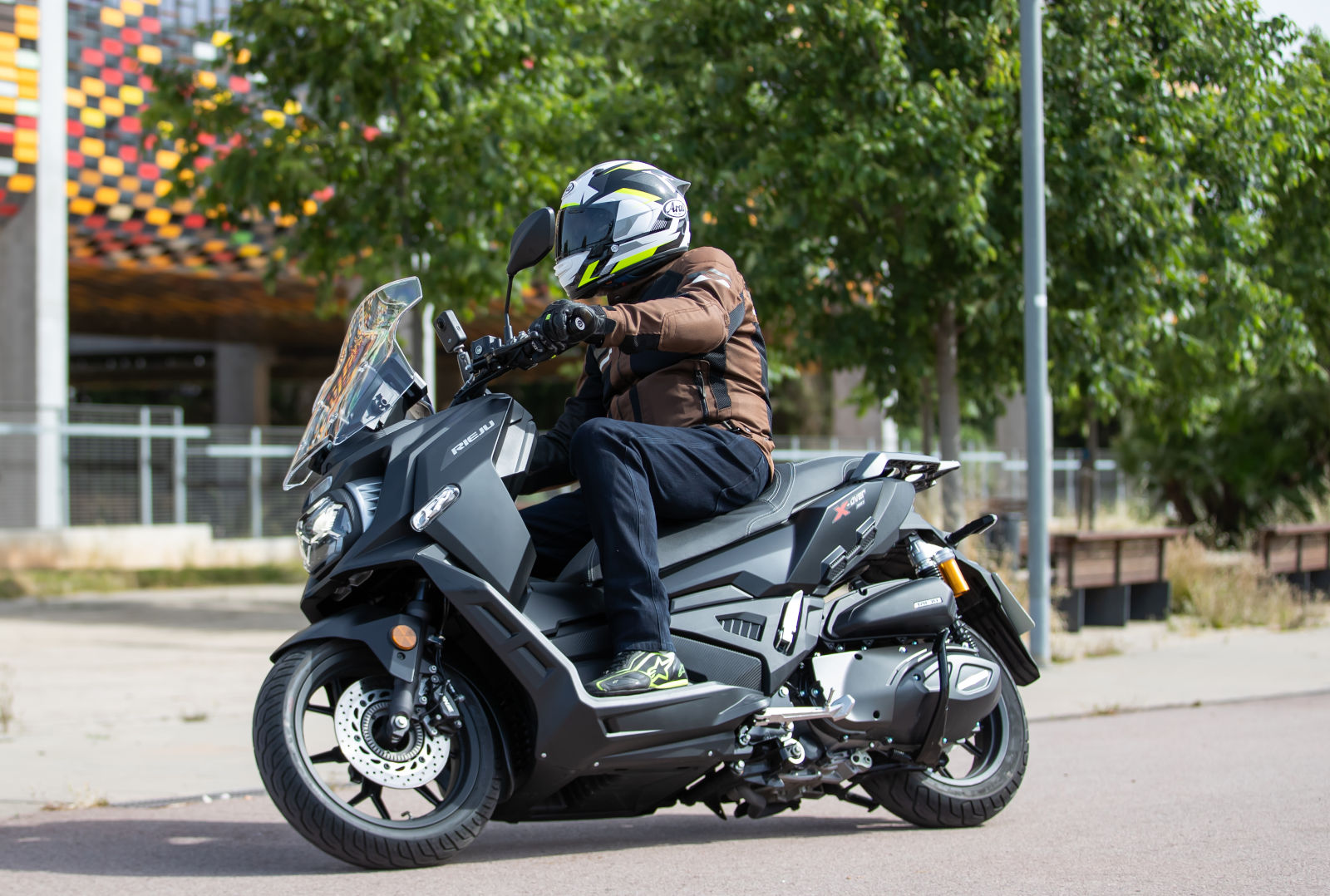 Fotos Prueba Rieju X-Over 357 (Vídeo)
